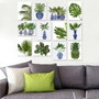 Wallity Set de 12 Cuadros Decorativos MDF Multicolor